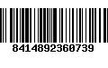 Código de Barras 8414892360739