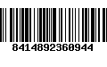 Código de Barras 8414892360944