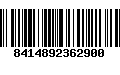 Código de Barras 8414892362900