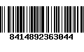 Código de Barras 8414892363044