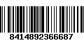 Código de Barras 8414892366687