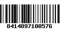 Código de Barras 8414897100576