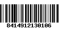 Código de Barras 8414912130106