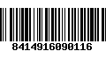 Código de Barras 8414916090116