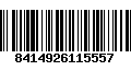 Código de Barras 8414926115557