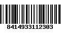 Código de Barras 8414933112303