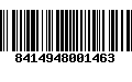 Código de Barras 8414948001463