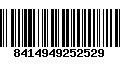 Código de Barras 8414949252529