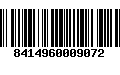 Código de Barras 8414960009072