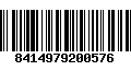 Código de Barras 8414979200576