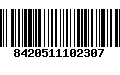 Código de Barras 8420511102307
