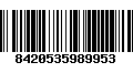 Código de Barras 8420535989953