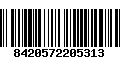 Código de Barras 8420572205313