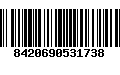 Código de Barras 8420690531738