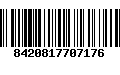 Código de Barras 8420817707176