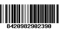 Código de Barras 8420982902390