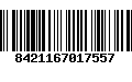 Código de Barras 8421167017557