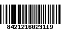 Código de Barras 8421216023119