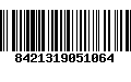 Código de Barras 8421319051064