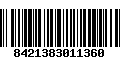 Código de Barras 8421383011360