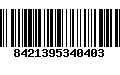 Código de Barras 8421395340403