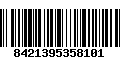 Código de Barras 8421395358101