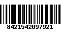 Código de Barras 8421542097921