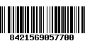 Código de Barras 8421569057700