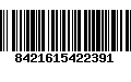 Código de Barras 8421615422391