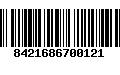 Código de Barras 8421686700121