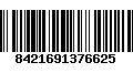 Código de Barras 8421691376625