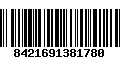 Código de Barras 8421691381780