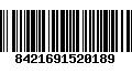 Código de Barras 8421691520189