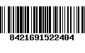 Código de Barras 8421691522404