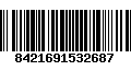 Código de Barras 8421691532687