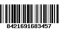 Código de Barras 8421691683457