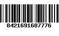 Código de Barras 8421691687776