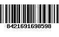 Código de Barras 8421691698598