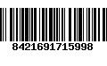 Código de Barras 8421691715998