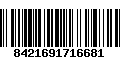 Código de Barras 8421691716681