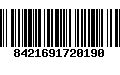 Código de Barras 8421691720190