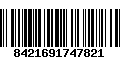 Código de Barras 8421691747821