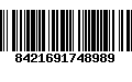 Código de Barras 8421691748989