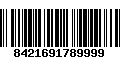 Código de Barras 8421691789999