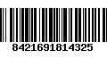 Código de Barras 8421691814325