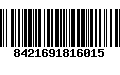 Código de Barras 8421691816015