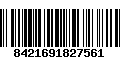 Código de Barras 8421691827561