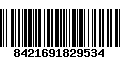 Código de Barras 8421691829534