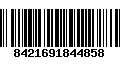 Código de Barras 8421691844858