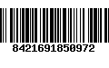 Código de Barras 8421691850972